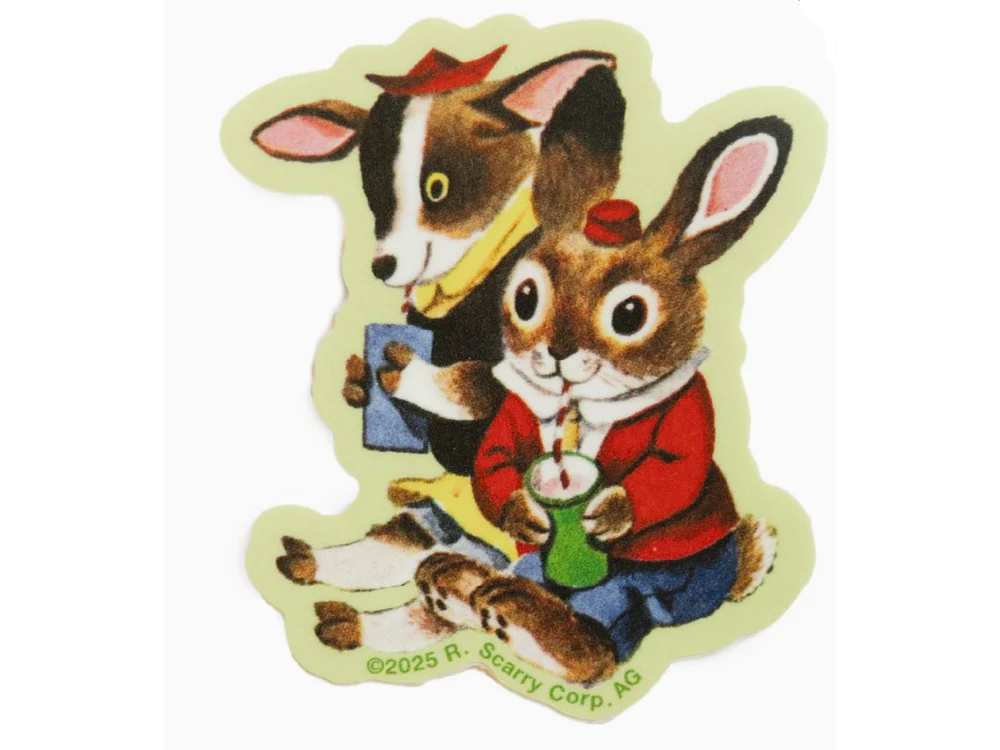 3P4 x Richard Scarry - Sticker - Farm Friends