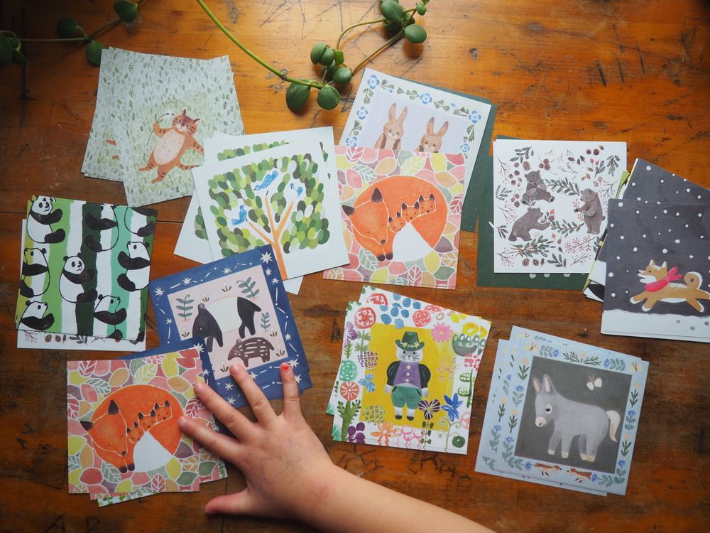 4legs - Memo Pad - Animal - 14 Designs (98 Sheets)