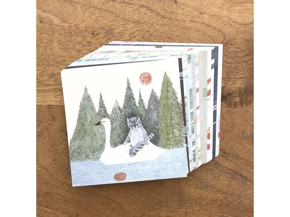 4legs - Memo Pad - Wild Birds - 14 Designs (98 Sheets) - Image 2