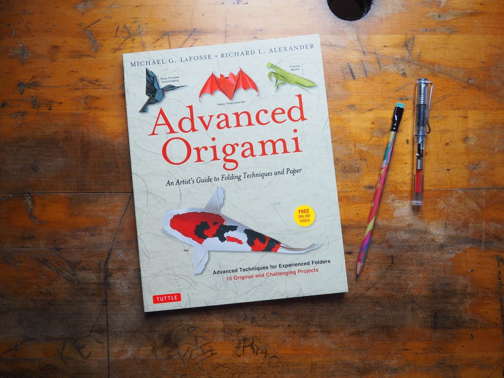 Advanced Origami: An Artist's Guide to Folding Techniques and Paper: Origami Book with 15 Original and Challenging Projects: Instructional Videos Included by Michael G. LaFosse and Richard L. Alexander