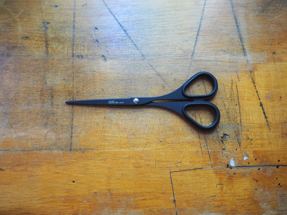 Allex - Slim140 Scissors - Black Fluorine (11164)