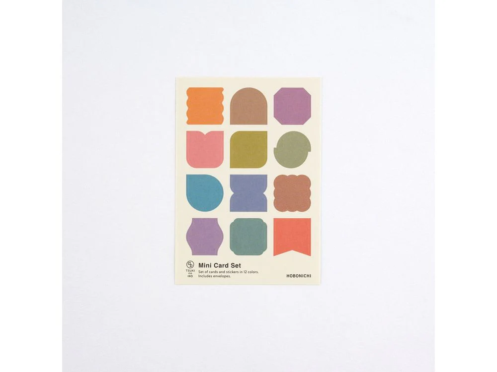 Hobonichi 2026 - Accessories - TSUKI no IRO: Mini Card Set