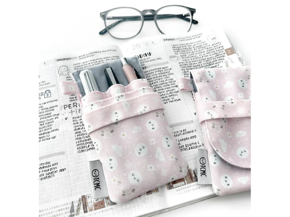 TheCoffeeMonsterzCo - 10th Year Anniversary - Ballerina Pink Fountain Pen Case