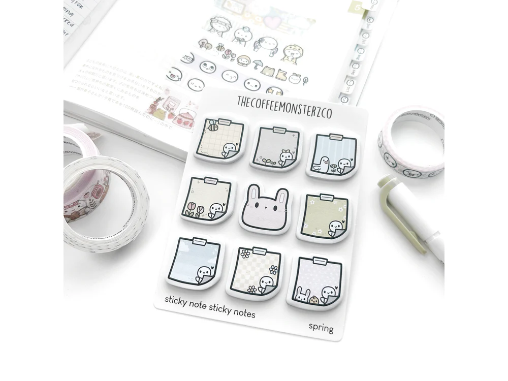 TheCoffeeMonsterzCo - May 9 Release - Sticky Note Sticky Notes - Sticky Notes