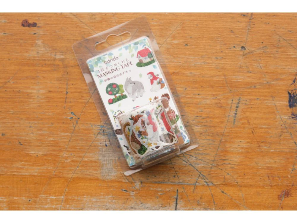 Bande - Masking Roll Sticker - Embroidered Red Riding Hood (BDA773)