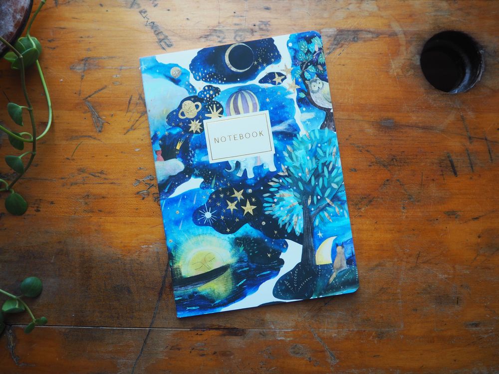 Bruno Visconti - Notebook - A5 Lined - Dream