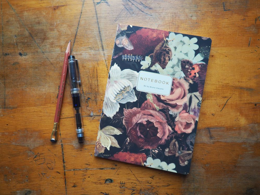 Bruno Visconti - Notebook - A5 Lined - Lush Bouquet