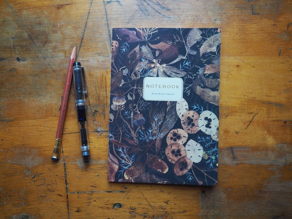 Bruno Visconti - Notebook - A5 Lined - Lush Leaves