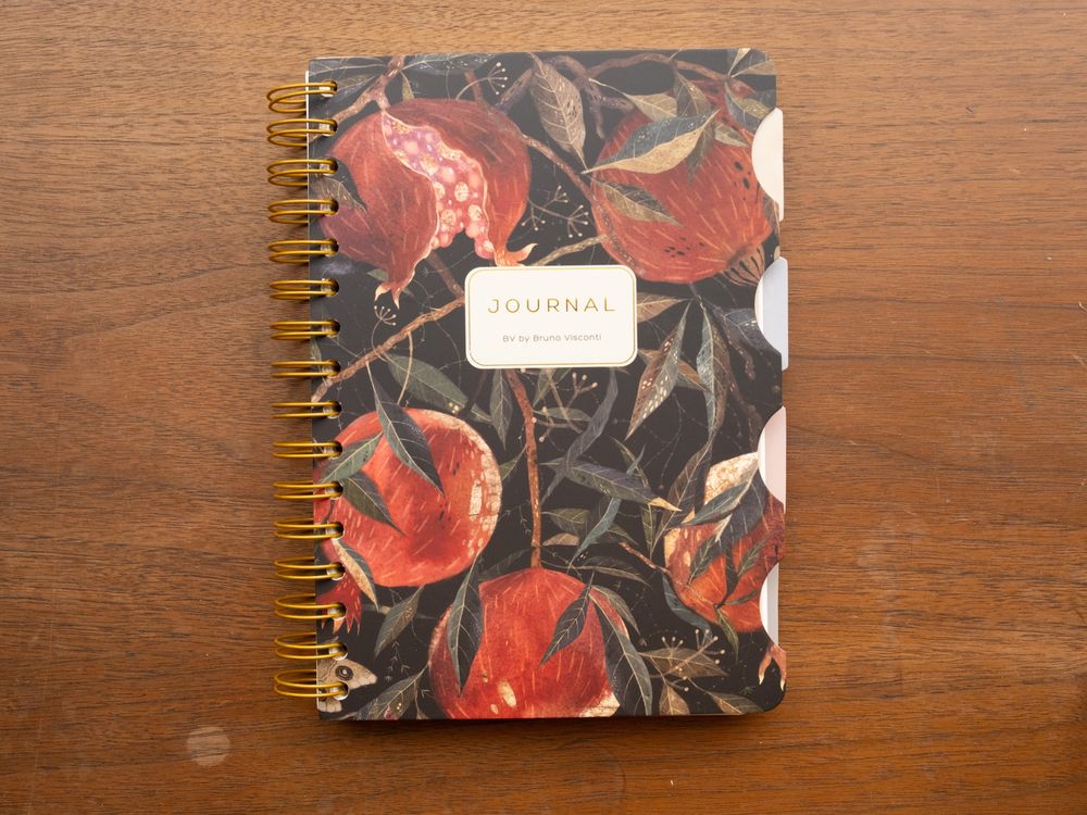 Bruno Visconti - Spiral Art Journal - A5 - Pom on The Vine