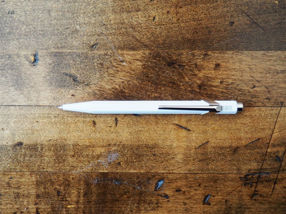 Caran d'Ache - 849 Ballpoint - White