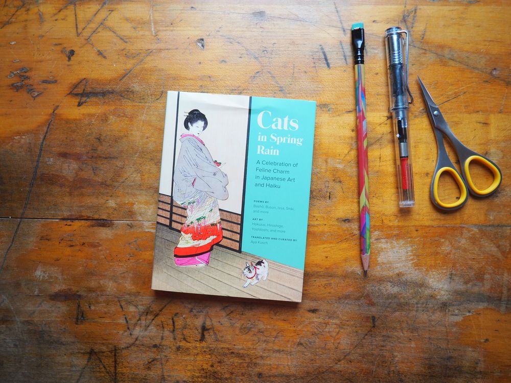 Cats in Spring Rain: A Celebration of Feline Charm in Japanese Art and Haiku by Aya Kusch