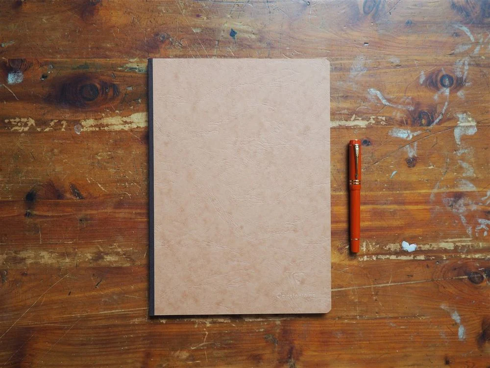 Clairefontaine - Age-Bag Notebook - A4 - Tan (Graph)