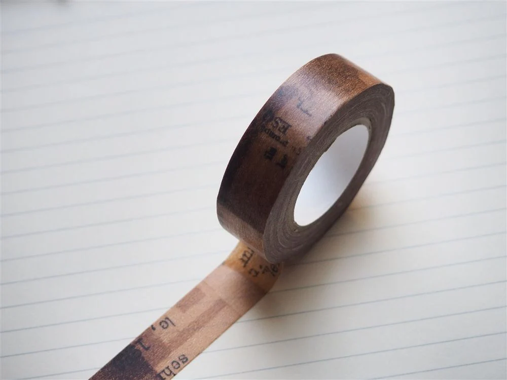 Classiky - Washi Tape - Collage Brown