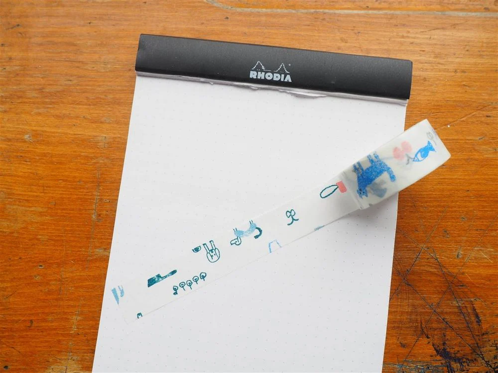 Classiky x Toraneko Bonbon - Washi Tape - Blue