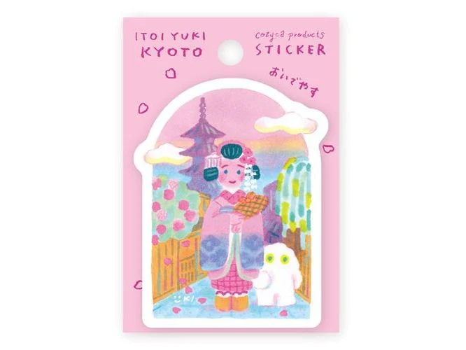 Cozyca x Itoi Yuki Sticker - Kyoto