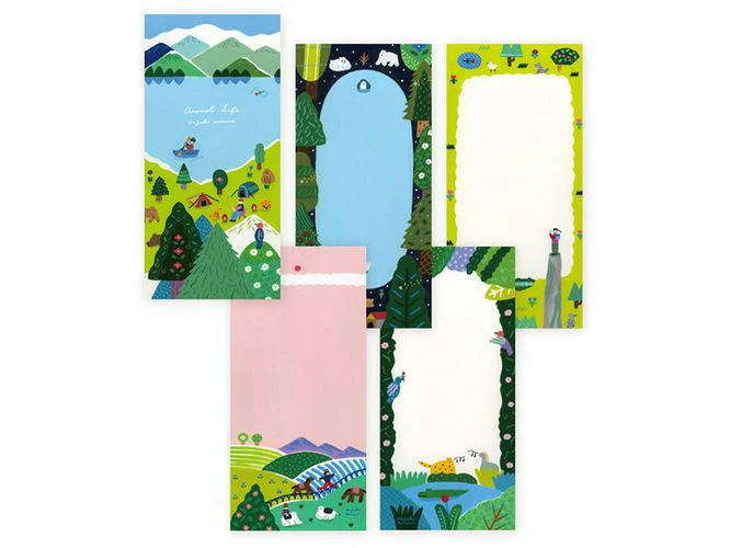 Cozyca x Suzuki Narumi Notepad - Animal Life
