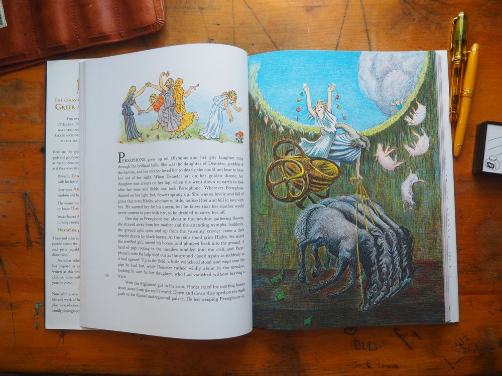 D'Aulaires' Book of Greek Myths - Image 4