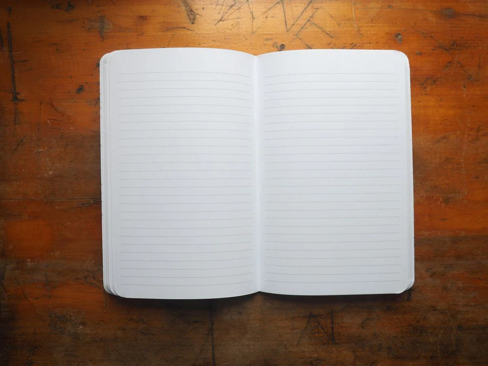 Denik Classic LayFlat Notebook - Navy Mushrooms - Lined - Image 2