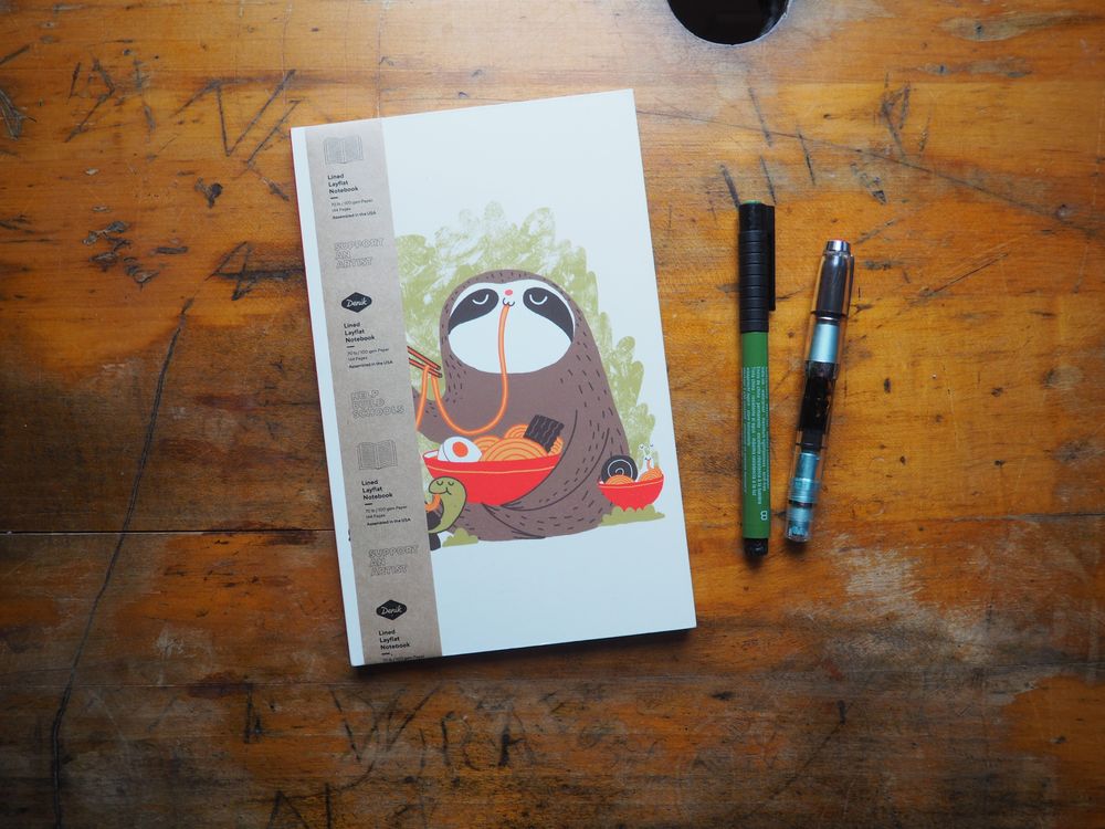 Denik Classic LayFlat Notebook - Slow Ramen - Lined