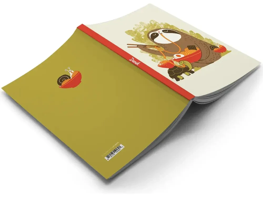 Denik Classic LayFlat Notebook - Slow Ramen - Lined - Image 2