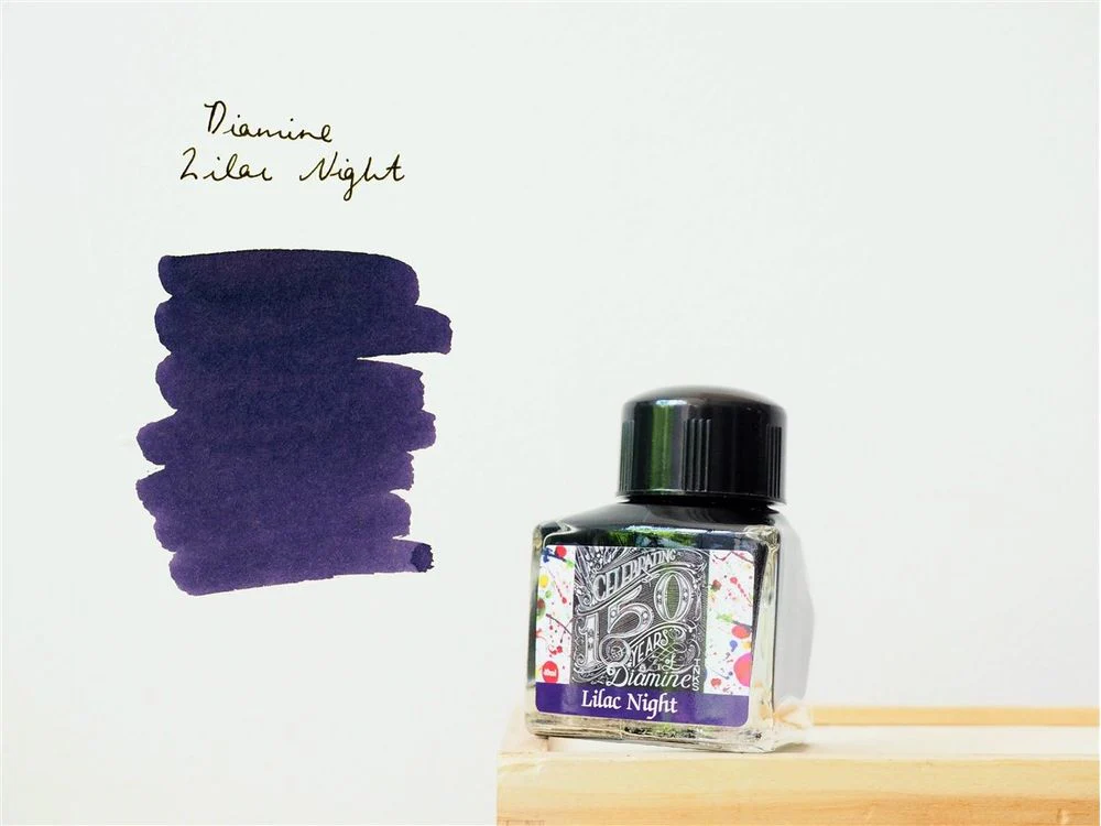 Diamine 150th Anniversary - Fountain Pen Ink (40mL) - Lilac Night