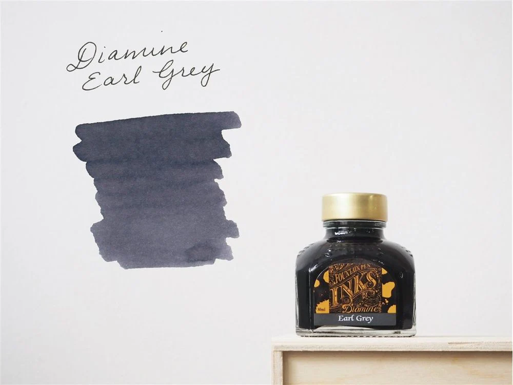 Diamine - Fountain Pen Ink (80mL) - Earl Grey