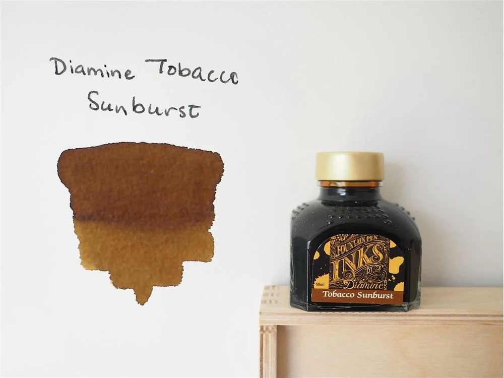 Diamine - Fountain Pen Ink (80mL) - Tobacco Sunburst