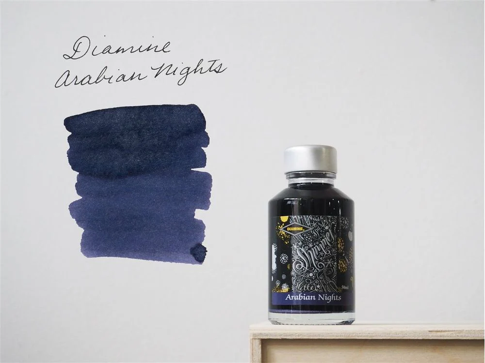 Diamine Shimmertastic - Fountain Pen Ink (50mL) - Arabian Nights