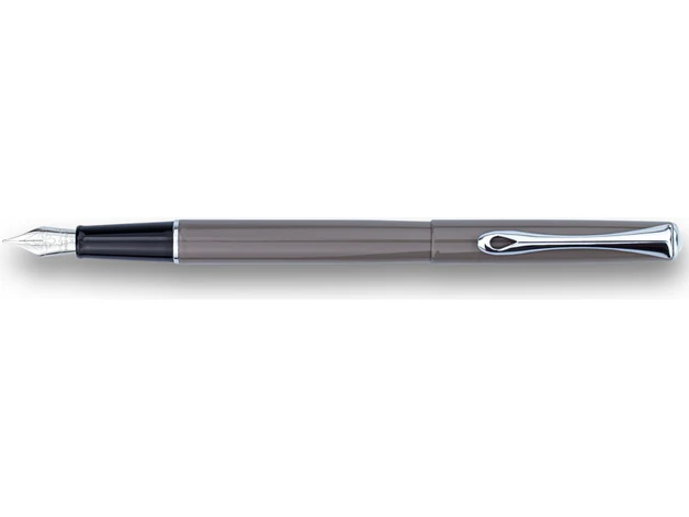 Diplomat Fountain Pen - Traveller - Taupe Grey ST