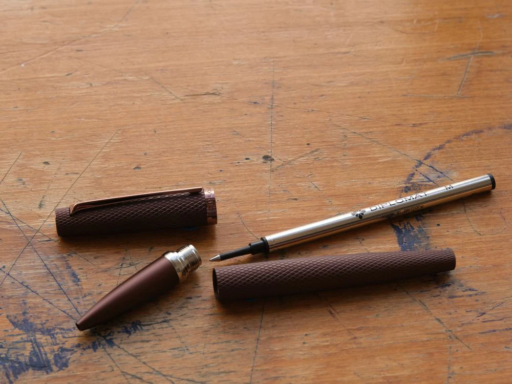 Diplomat Rollerball - Viper - Guilloche Brown - Image 5
