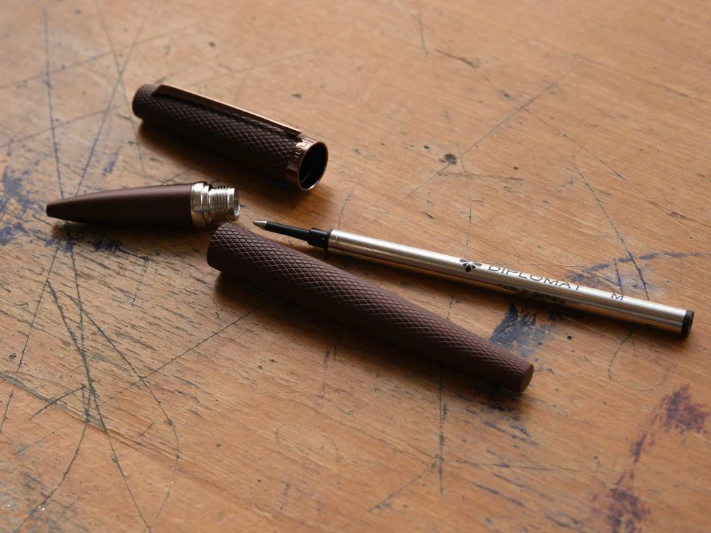 Diplomat Rollerball - Viper - Guilloche Brown - Image 6