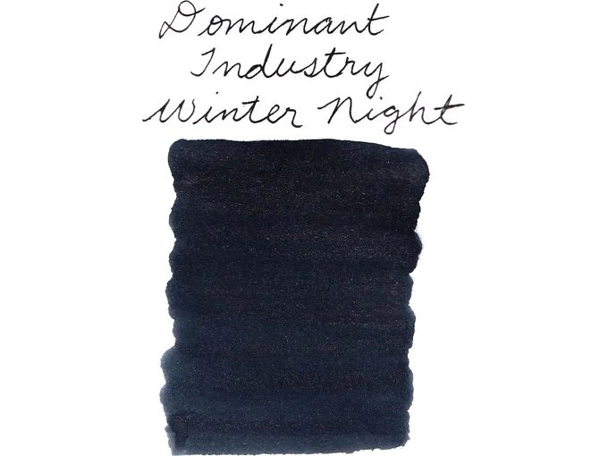 Dominant Industry Fountain Pen Ink (25mL) - Pearl 012 - Winter Night - Image 2