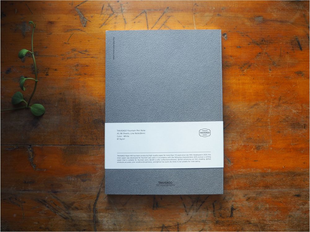 Dominant Industry Notebook - Lined A5 - Gray