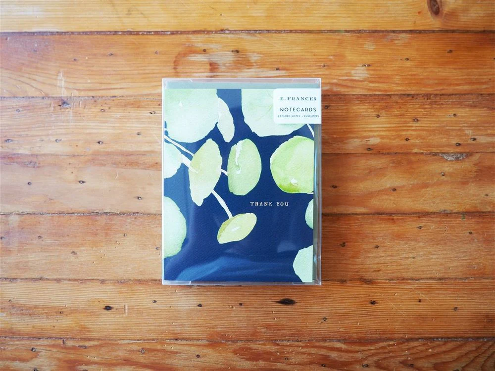 E. Frances Paper - 6 Boxed Card Set - Pancake Plant Thank You