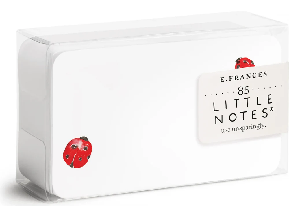 E. Frances Paper - 85 Card Set - Ladybugs Little Notes