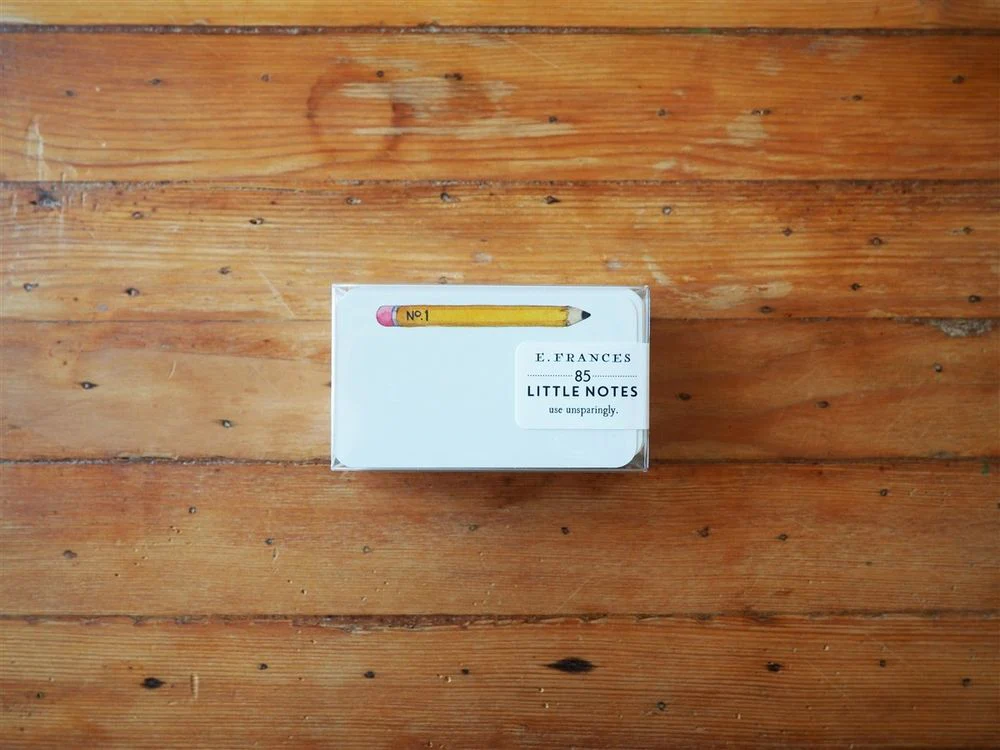 E. Frances Paper - 85 Card Set - Pencil Little Notes
