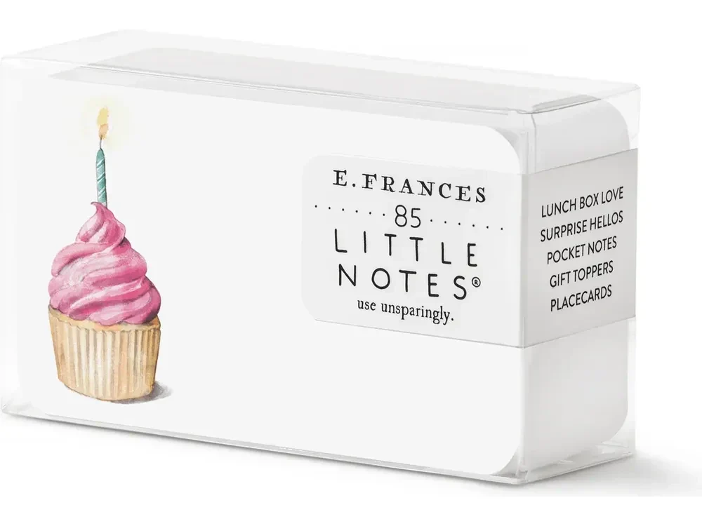 E. Frances Paper - 85 Card Set - Pink Cupcake Little Notes - Image 2