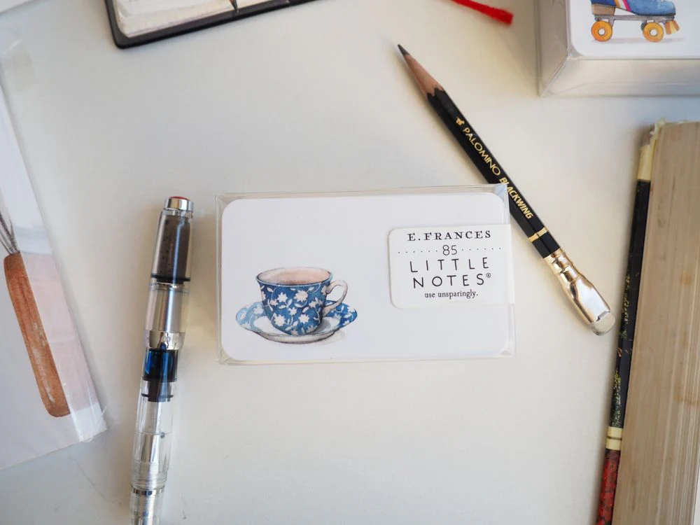 E. Frances Paper - 85 Card Set - Spot of Tea Little Notes