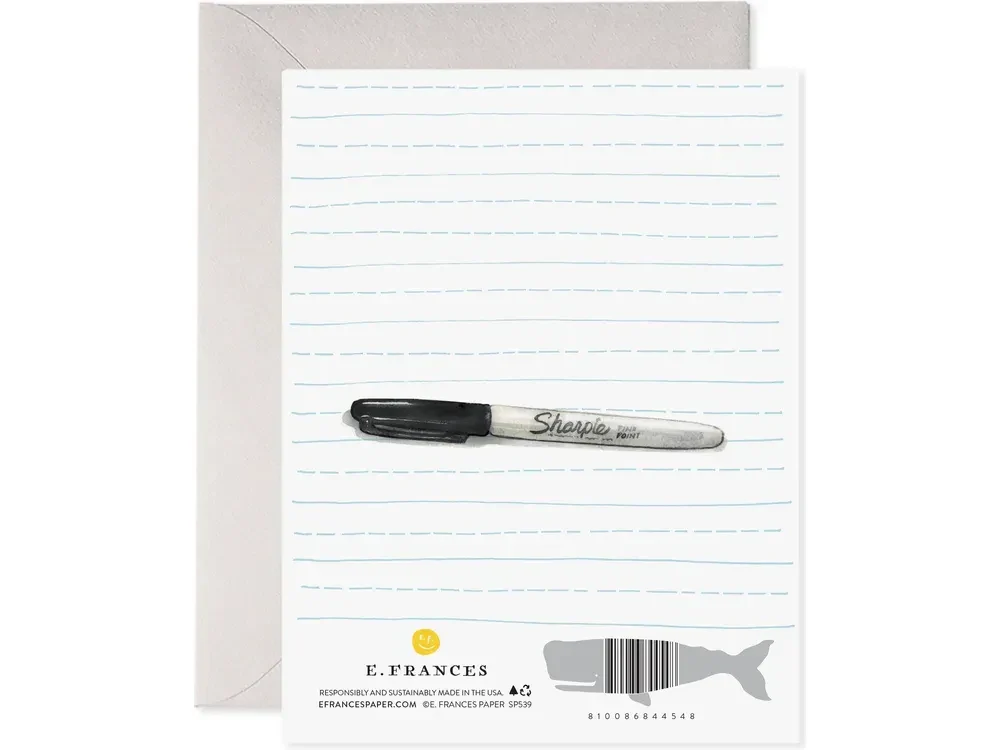 E. Frances Paper - Card - Teacher Pencils - Image 2