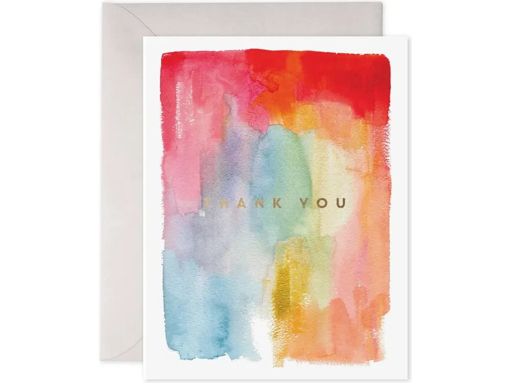 E. Frances Paper - Card - Colorful Thanks