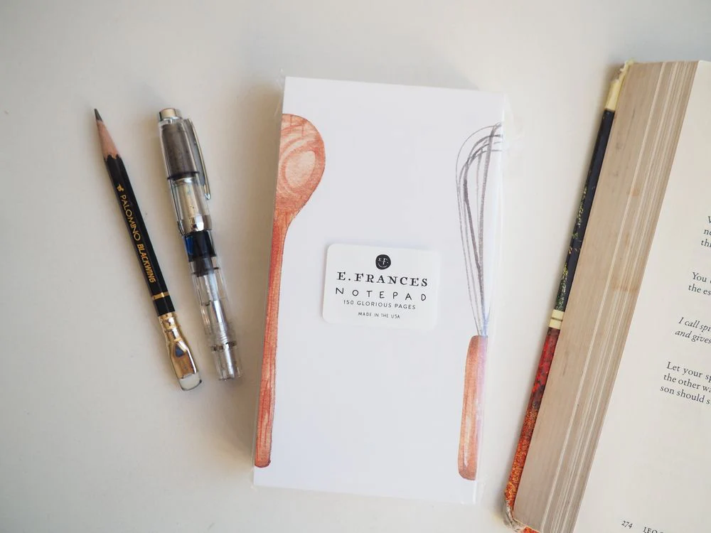 E. Frances Paper - Long Mini Notepad - Spoon & Whisk