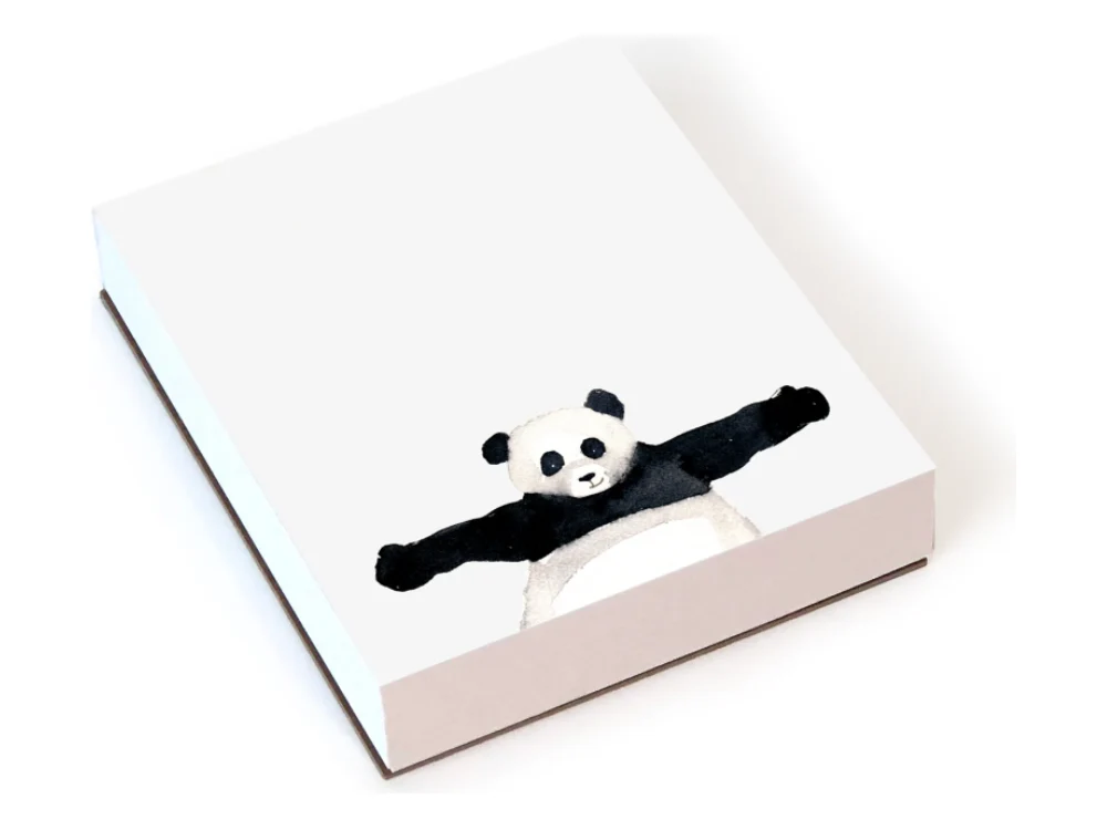 E. Frances Paper - Notepad - Panda Hug