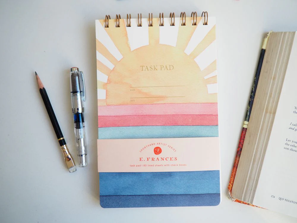 E. Frances Paper - Task Pad - Sunrise