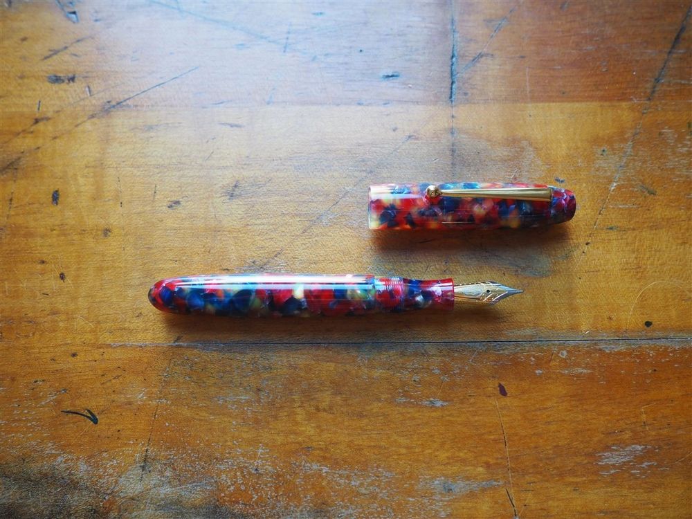 Edison Pen Co. Fountain Pen - Collier Rock Candy - Image 2