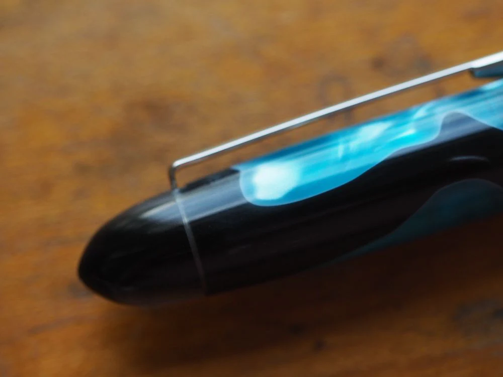 Edison Pen Co. Fountain Pen - Menlo Blue Grotto - Image 4