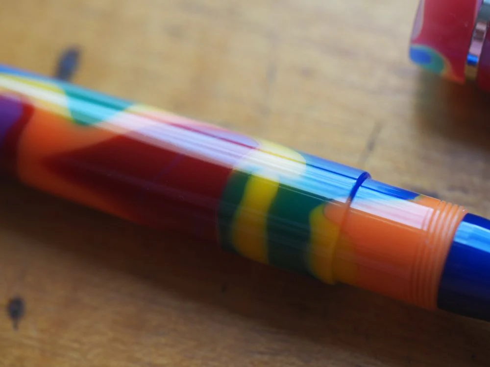 Edison Pen Co. Fountain Pen - Menlo Fingerpaints - Image 4