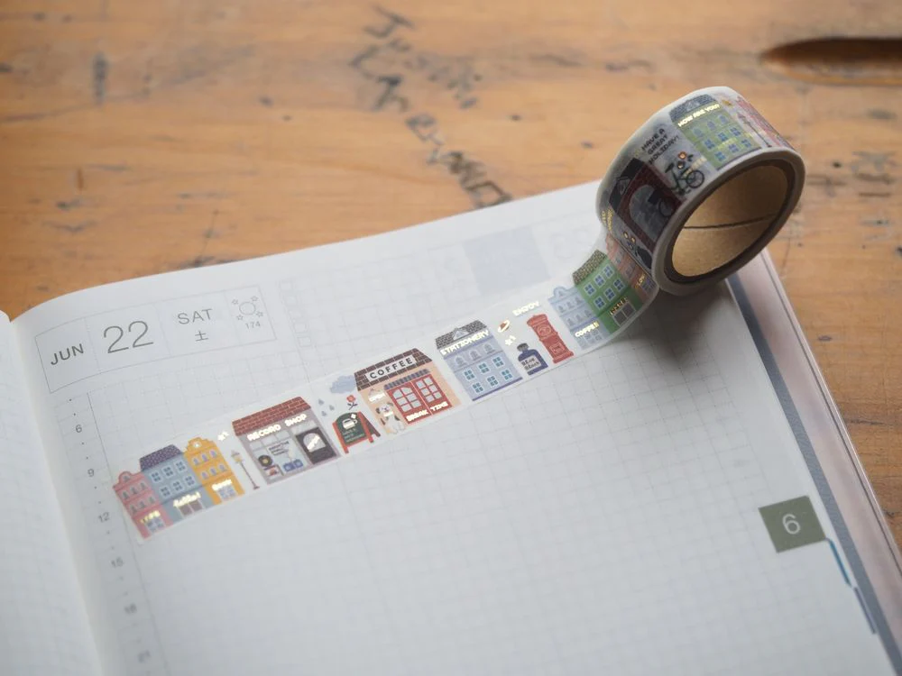 Papier Platz x eric - Washi Tape - Shop Front (52-059)