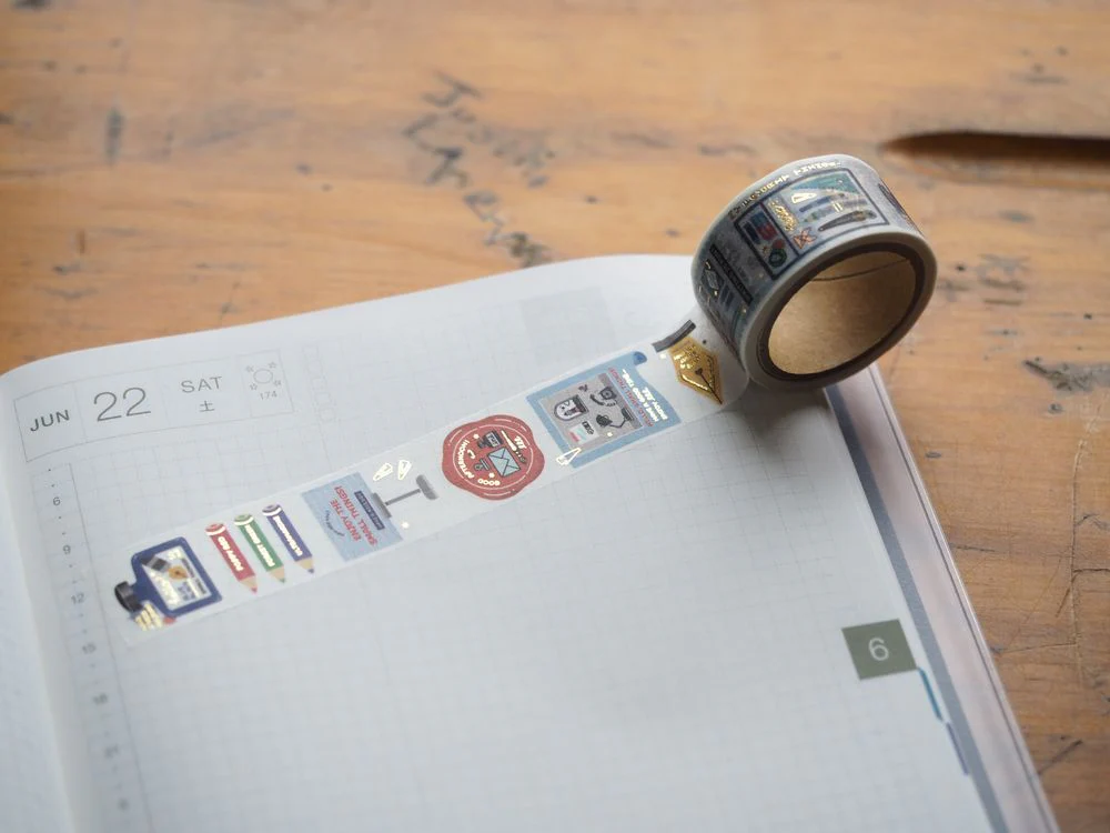 Papier Platz x eric - Washi Tape - Writing Tools (52-060)