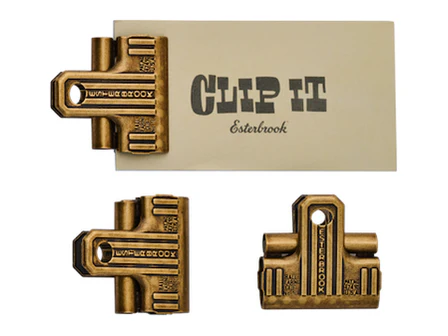 Esterbrook Eclipse Clips - Gold (Set of 3) - Image 5