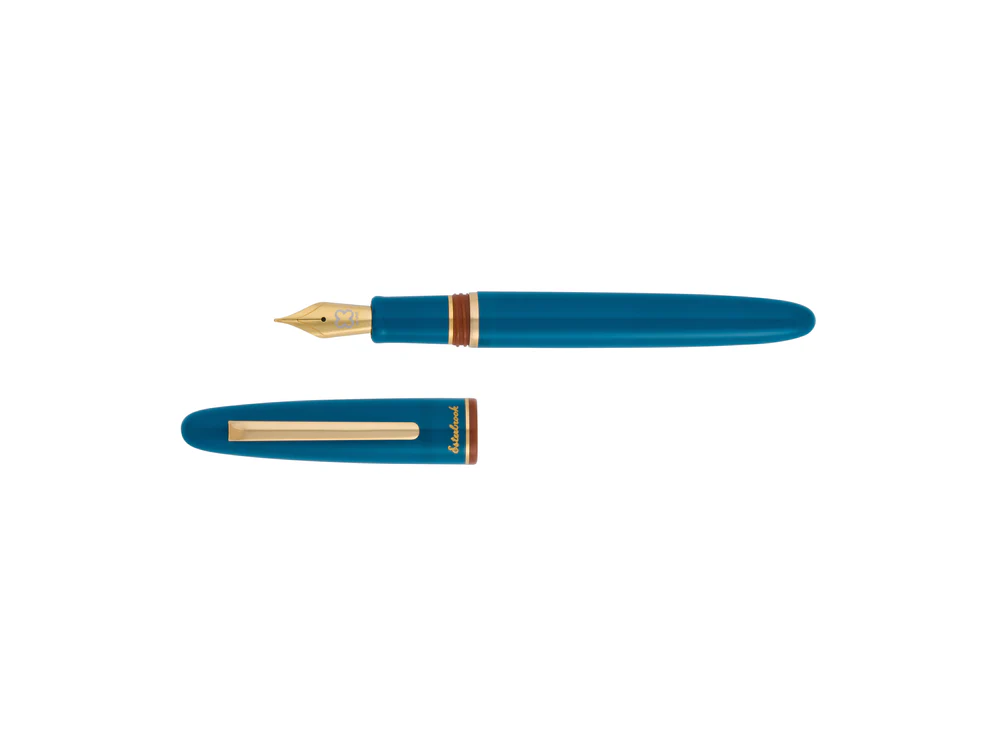 Esterbrook Estie Fountain Pen - Back to the Lands Edition - Gold Funky Lake - Specialty Nib - Image 4